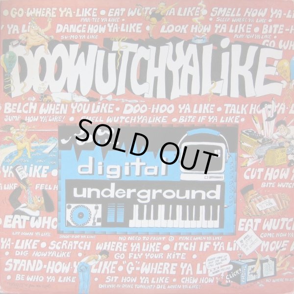 画像1: Digital Underground - Doowutchyalike/Hip Hop Doll  12" 