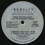 画像: Rock Master Scott And The Dynamic Three - Request Line/The Roof Is On Fire  12"