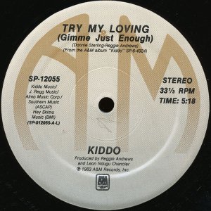 画像: Kiddo - Try My Loving/Strangers 12"