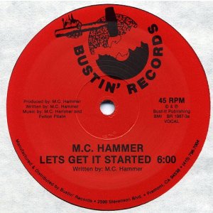 画像: M.C. Hammer - Let's Get It Started 12"