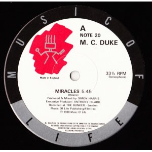 画像: MC Duke - Miracles  12"