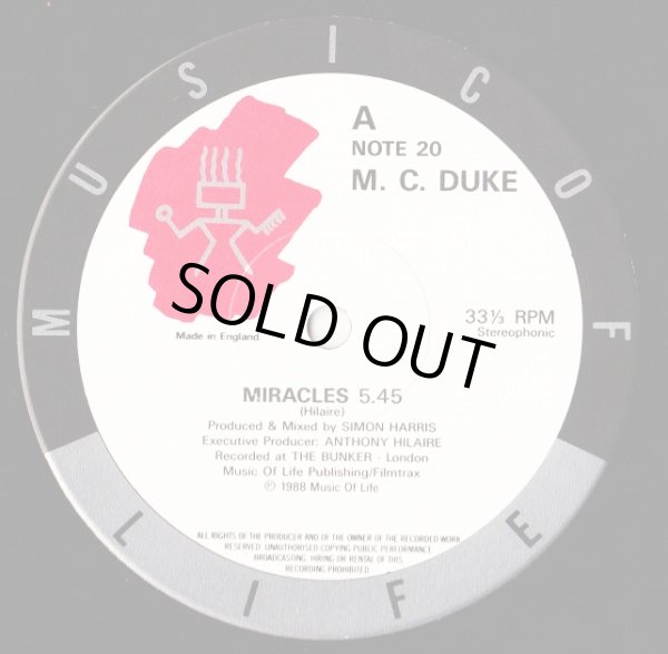 画像1: MC Duke - Miracles  12"