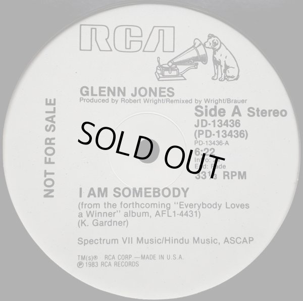 画像2: Glenn Jones - I Am Somebody  12"