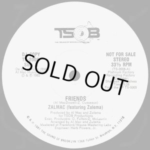 画像: Zalmac Featuring Zulema - Friends  12"