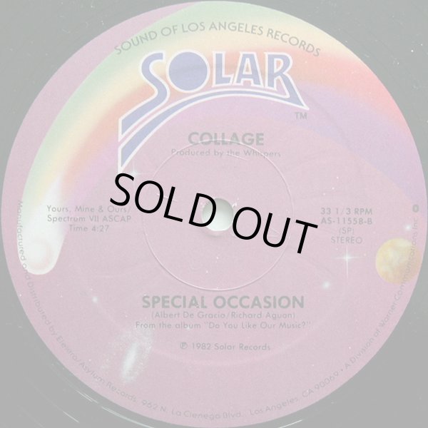 画像2: Collage - Money In Your Pocket/Special Occasion  12"