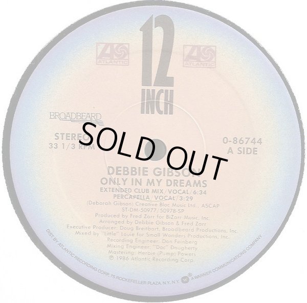 画像1: Debbie Gibson - Only In My Dreams 12" 