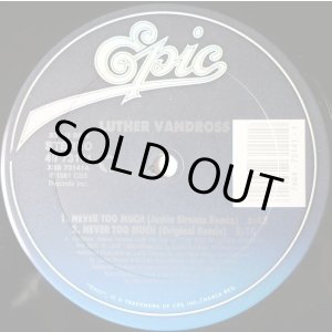 画像: Luther Vandross - Never Too Much ('89 Remix/Original) 12"