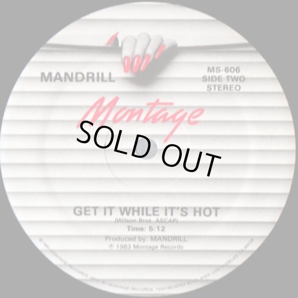 画像2: Mandrill - Wired For Love/Get It While It's Hot  12"