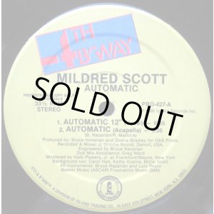 画像: Mildred Scott - Automatic (4 Vers Promo!) 12"