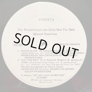 画像: Syreeta - Quick Slick/Out The Box  12"