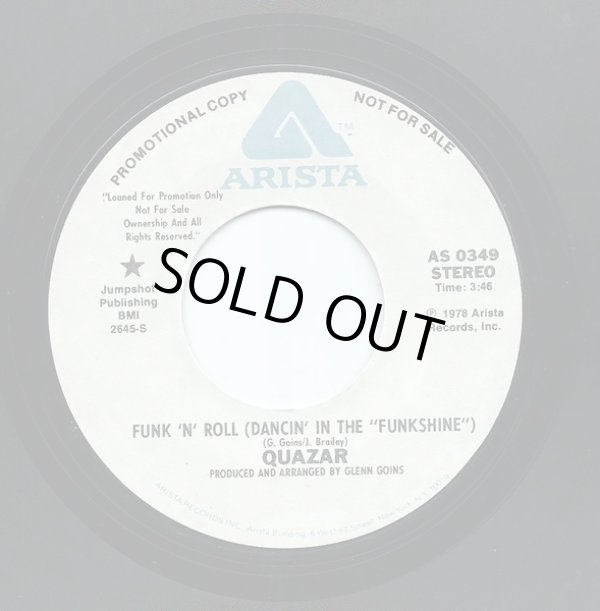 画像1: Quazar - Funk 'N' Roll (Stereo/Mono)  7"