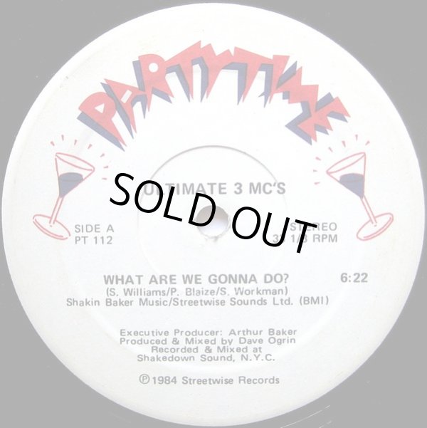 画像1: Ultimate 3 MC's - What Are We Gonna Do ?  12"