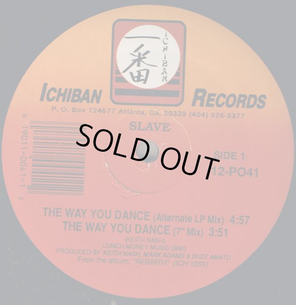 画像1: Slave - The Way You Dance 12"
