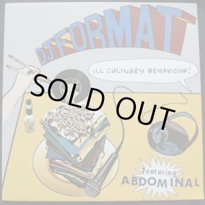 画像: DJ Format - Ill Culinary Behaviour/Last Bongo in Brighton  12"