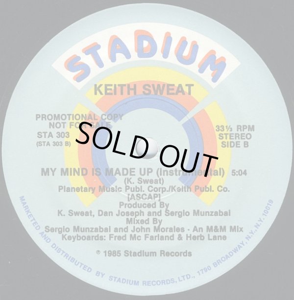 画像2: Keith Sweat - My Mind Is Made Up  12" 