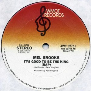 画像: Mel Brooks - It's Good To Be The King  12"