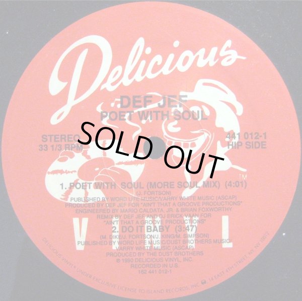 画像1: Def Jef - Poet With Soul/Do It Baby  12"