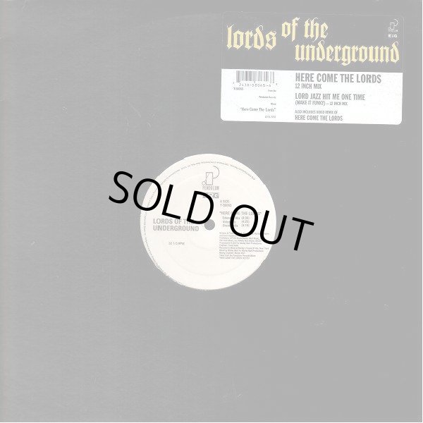 画像1: Lords Of The Underground - Here Come The Lords/Lord Jazz Hit Me One Time (Doubled！)  12"X2