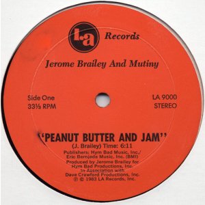 画像: Jerome Brailey And Mutiny - Peanut Butter And Jam 12" 
