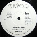 画像: Freedom - Dance Sing Along/Set You Free  12"