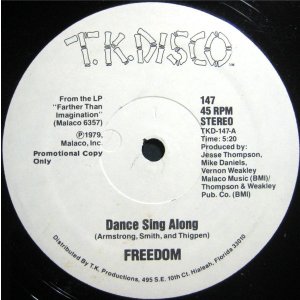 画像: Freedom - Dance Sing Along/Set You Free 12"
