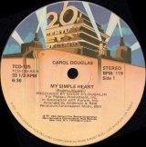 画像: Carol Douglas - My Simple Heart/Slip Into Something Comfortable  12" 