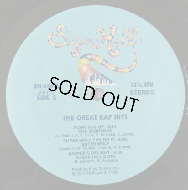 画像2: V.A - The Great Rap Hits (Sugar Hill)  LP