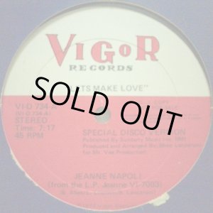 画像: Jeanne Napoli - Let's Make Love/Forget That Girl  12"