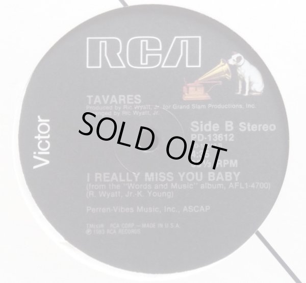 画像2: Tavares - Deeper In Love/I Really Miss You Baby  12"