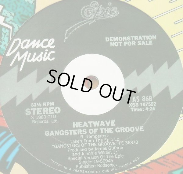 画像1: Heatwave - Gangsters Of The Groove  12"  