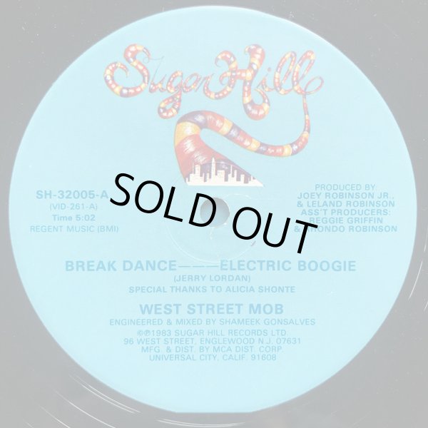 画像1: West Street Mob - Break Dance-Electric Boogie/Let Your Mind Be Free  12"
