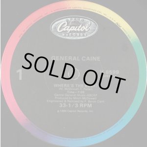 画像: General Caine - Where's The Beef ?  12"