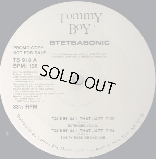 画像2: Stetsasonic - Talkin' All That Jazz  12" 