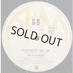 画像: UK Players - Everybody Get Up/Rivers  12"
