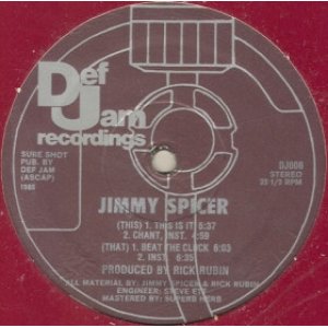 画像: Jimmy Spicer - This Is It/Beat The Clock  12" 