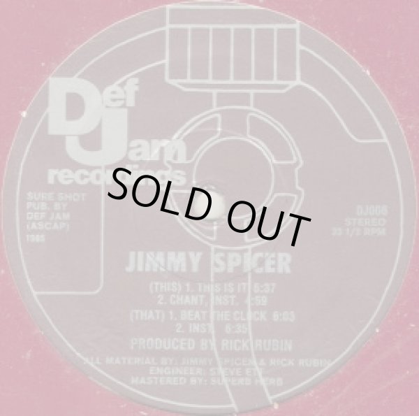 画像1: Jimmy Spicer - This Is It/Beat The Clock  12" 