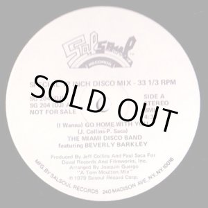 画像: The Miami Disco Band Featuring Beverly Barkley - (I Wanna) Go Home With You  12"