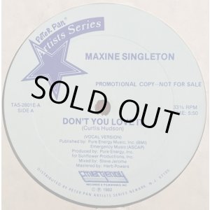 画像: Maxine Singleton - Don't You Love It  12"