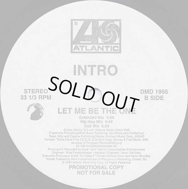 画像2: Intro - Love Thang/Let Me The One 12" 