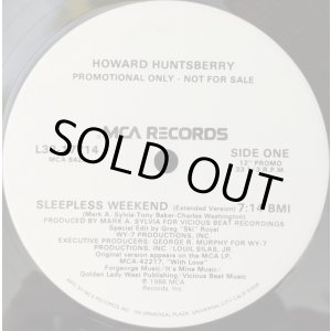 画像: Howard Huntsberry - Sleepless Weekend (5Vers) 12"