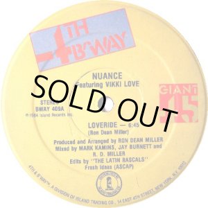 画像: Nuance Featuring Vikki Love - Loveride  12" 