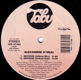画像: Alexander O'Neal - Criticize (4Vers) 12"