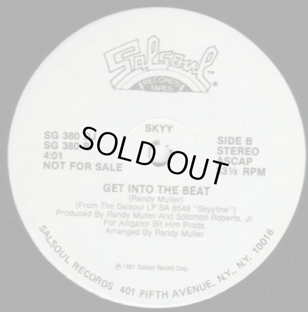 画像2: Skyy - Movin' Violation/Get Into The Beat  12"