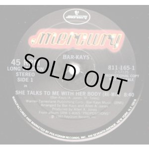 画像: Bar-Kays  -  She Talks To Me With Her Body (Re-Mix)/Propositions  12"