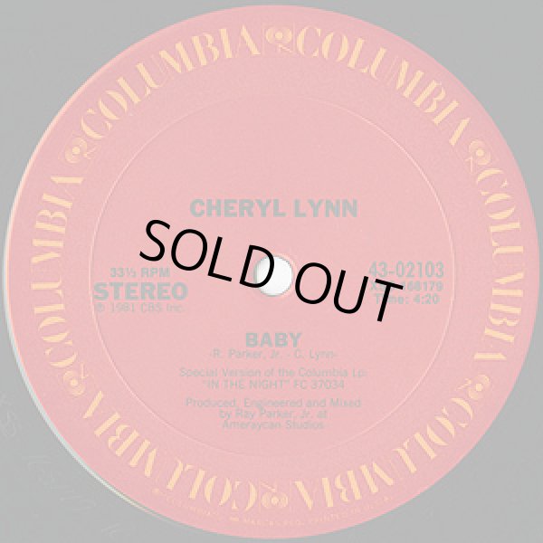 画像2: Cheryl Lynn - Shake It Up Tonight/Baby 12"