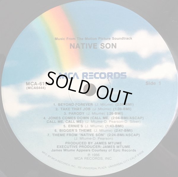 画像2: V.A/O.S.T - Native Son  LP