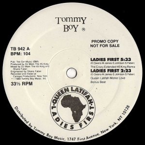 画像: Queen Latifah Featuring Monie Love - Ladies First  12"