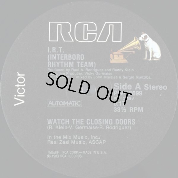 画像2: I.R.T(Interboro Rhythm Team) - Watch The Closing Doors  12"