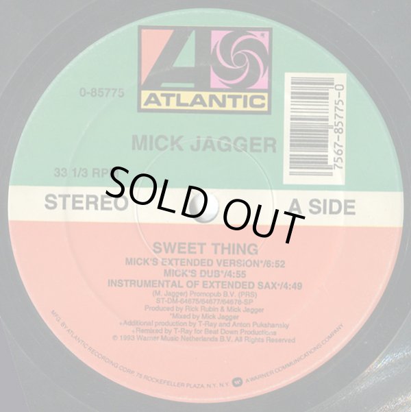 画像1: Mick Jagger (of Rolling Stones) - Sweet Thing  12"