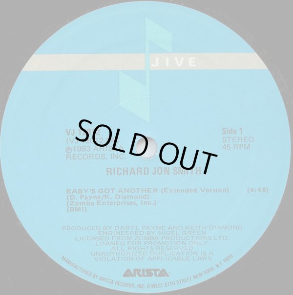 画像1: Richard Jon Smith - Baby's Got Another  12"